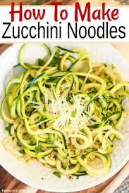 If You Re Looking For A Healthy But Yummy Side Dish Try Zucchini Noodles Recipe Not Only Is T Zoodle Recipes Noodle Recipes Easy Zucchini Noodles Recipe Easy