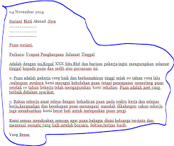 Contoh Surat Selamat Tinggal