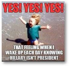Image result for number of days Hillary isn't president