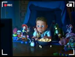 My 5 Year Old Was Very Upset When People Told Him That Bo Peep Was Not In Toy Story 3 He Paused The Movie Just To Show Everyone This Frame And That
