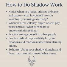 How to practice shadow work. Shadow Work Journal Of Eclectic Vvitch