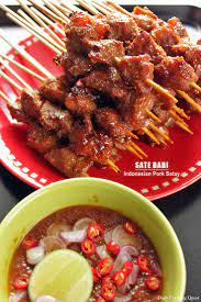 Sate Babi Indonesian Pork Satay Recipe Satay Recipe Pork Satay Pork
