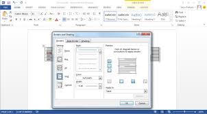 In word 2013 and 2016, click the design tab instead. Add Table Border And Shade In Word 2013