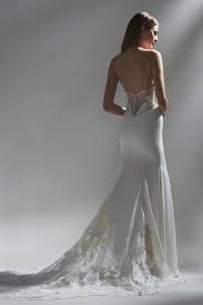 Watters Indra Slip Wedding Dress Wedding Dress Low Back Strappy Wedding Dress