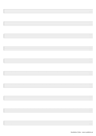 Was sind die notenpapiere für klaviernoten?. Notenblatt Zum Ausdrucken Musiklehre Online