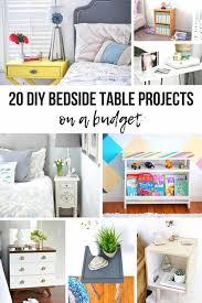 If you love the simple, modern look of metal furniture. 20 Diy Budget Bedside Table Ideas The Kindest Way
