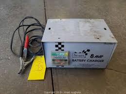 Each car battery charger comes in various. West Auctions Auction Online Auction Of Machinery Tools And Commercial Kitchen Equipment In Sonoma County Item Sears 8 Amp Battery Charger