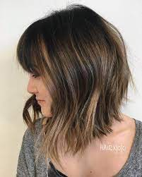 15 Layered Inverted Bob Haircut Ideas That Look Amazing Choppy Bob Hairstyles Long Bob Haircut With Bangs Long Bob Haircuts