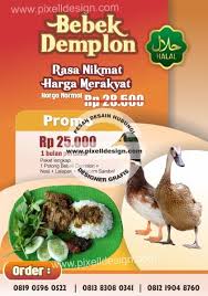 Brosur Makanan Bebek Demplon Makanan Brosur Spanduk