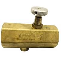 RegO KLF Flow Control Piston Check Valve, Brass, 3/8" NPT Female x Female