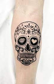 30 Badass Skull Tattoos For Men Mexican Skull Tattoos Small Skull Tattoo Candy Skull Tattoo
