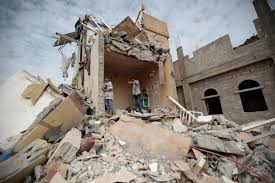 Image result for yemen destroyed