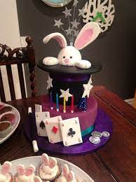 Samuels 4th Magic Birthday Cake Magic Birthday Magician Cake Magic Birthday Party
