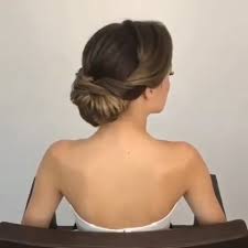 Bride Hairstyle Tutorial Video Coiffure Coiffure Mariage Cheveux De Mariee