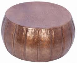 Get 5% in rewards with club o! Casa Padrino Aluminum Coffee Table Copper O 65 X H 31 Cm Round Living Room Table In Oriental Style Living Room Furniture