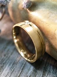 Mens Wedding Band Cross With Diamond Pave 14k By Stonesandgold Wedding Rings Engagement Mens Wedding Bands Wedding Bands