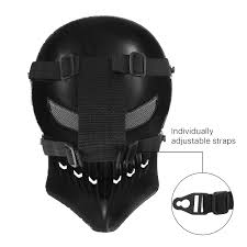 Not wearing eye protection or wearing the wrong kind of eye protection for the job. Airsoft Helmet Paintball Full Face Death Skeleton Black Skull Mask Metal Mesh Eye Protection Anti Fog Propane Bb Field Safety Hunting Wargame Guard F Cosplay Halloween Outdoor Activity Cool Walmart Com Walmart Com