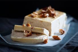 Zimtparfait Mit Mandelkrokant Rezept Was Esse Ich Heute Rezept Gefrorene Desserts Mandelkrokant Parfait