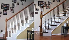 Pin By Cheryl Siemsen Howard On Ideas For The Casa Stair Remodel Staircase Remodel Home Remodeling