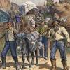 In march 1850 pastoralist william campbell found several minute pieces of native gold in quartz on the station of donald cameron at clunes. 1