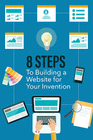 8 Steps To Building A Website For Your Invention Building A Website Inventions Building