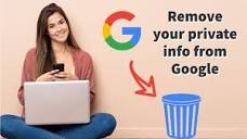 Remove your Personal Info from Google - YouTube
