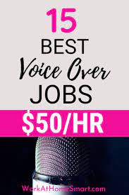15 Best Voice Over Jobs From Home Legit Work From Home Work From Home Careers Work From Home Companies