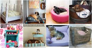 Give them what they deserve with this upcycled wood drawer bed. 20 Easy Diy Dog Beds And Crates That Let You Pamper Your Pup Diy Crafts