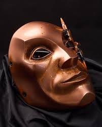 Danny NFTU Gold mask from Hollywood Undead