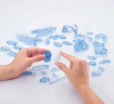 Enjoyable to work on, challenging to complete and beautiful to display. 3d Jigsaw Puzzle Crystal Puzzle Blue Dragon Puzzle Hobbysearch Toy Store