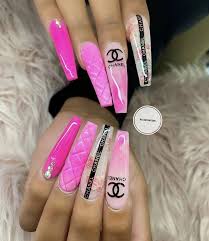 The next idea we have to show you features chic ombre art. Pin By Daezsa Johnson On Nails In 2021 Chanel Nails Design Gucci Nails Acrylic Nails Coffin Short
