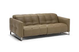 Complete your home with luxurious leather furniture. Natuzzi Italia Philo Power Reclining Sofa Bronze Furnitalia Contemporary Italian Furniture Showroom