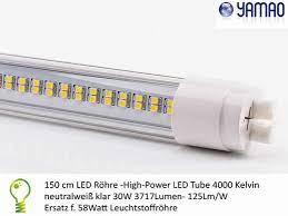 A popular t8 fluorescent tube is rated at 2850 lumens, but what is the true output and where does that light go? 150cm T8 Led Tube 30w 4000k Cri 82 High Power Led T8 Fluorescent Tub