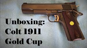 Check out our 1911 colt gold cup selection for the very best in unique or custom, handmade pieces from our shops. Un Boxing Colt 1911 Gold Cup National Match Series 70 Youtube