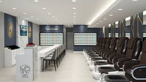 Modern And Elegant Nail Salon Design Nail Salon Design Salon Design Elegant Nail Salon