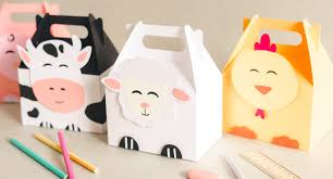 Cajitas especialmente diseñada para productos alimenticios, su material hecho de cartulina laminada permite mayor contención de. Cajitas De Carton Animales Selfpackaging Blog