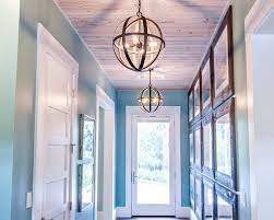 Drizzle Hall Way By Glenn Layton Homes House Hall Design Industrial Lighting Hallway Light Fixtures