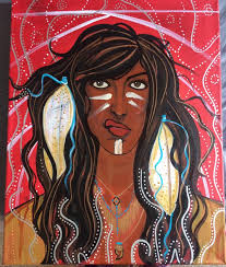 Ee River Bar 1st. Nation.DONALD McGraw LA MAIN DE DIEU/ THE HAND OF GOOD,  2010. acrylique sur toile/acrylic