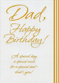 Design wizard has created a terrific selection of dad birthday card templates that are guaranteed to delight him. Designer Greetings Gold Foil Lettering On White Textured Surface Dad Birthday Card Walmart Com Walmart Com