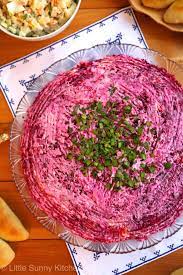 Russian Herring Under Fur Coat Layered Salad Layered Salad Russian Fish Recipe Herring