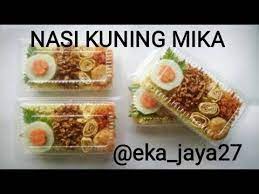 Cara Membuat Nasi Kuning Mika Buat Jualan Youtube