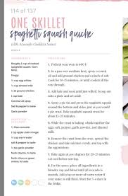 Tiu Spaghetti Squash Quiche Spaghetti Squash Tone It Up Food For Thought