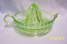 There is even a book out with recipes specifically for 9x13 casseroles which is how i got started using them. Juice Reamer Vintage Green Depression Uranium Anchor Hocking Gifts And Collectibles Galore Offering Unique Gift Ideas