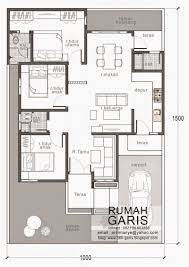 Free shipping on house plans! Modern House Designs For 150 Sqm Three Bedroom House Design In 150 Sq M Lot 8pinoy Eplans Denah Rumah Denah Desain Rumah Desain Rumah