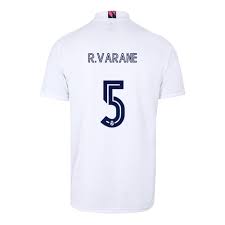 Raphael varane's move to manchester united has been given the 'here we go' by fabrizio varane has just one year remaining on his current los blancos deal and with real madrid not willing to lose. Danxen Kinder Fussball Raphael Varane 5 Heimtrikot Weiss Trikot 2020 21 Hemd