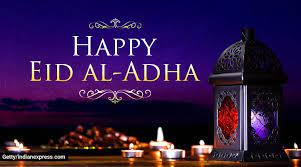 It honours the willingness of ibrahim (abraham) to sacrifice his son ismail (ishmael) as an act of obedience to god's command. Happy Eid Ul Adha 2020 Bakrid Mubarak Wishes Images Quotes Status Messages Photos Hd Wallpapers Gif Pics Shayari Greetings Cards