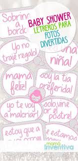 Sinónimos y similares manualidades para baby , pararéis de reír os dejamos algunos ejemplos de ellos juego de mesa , juegos de parentesco para baby shower. Letreros Para Fotos Divertidas En Tu Baby Shower Fotos Baby Shower Baby Shower Carteles Baby Shower