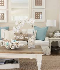 A bright white ceiling and trim keep things feeling light and airy. White And Light Blue Colors In Living Room Decoholic