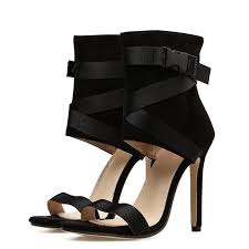 6 years ago 13 38:04. Bella Gladiator Peep Toe High Heels Look Love Lust