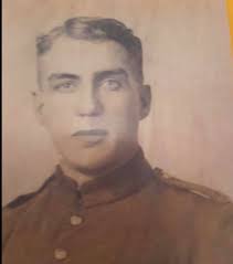 My father, Frank Frederick Ball, with his father, Frank N. Ball and mother,  Margaret Ball in front of their home